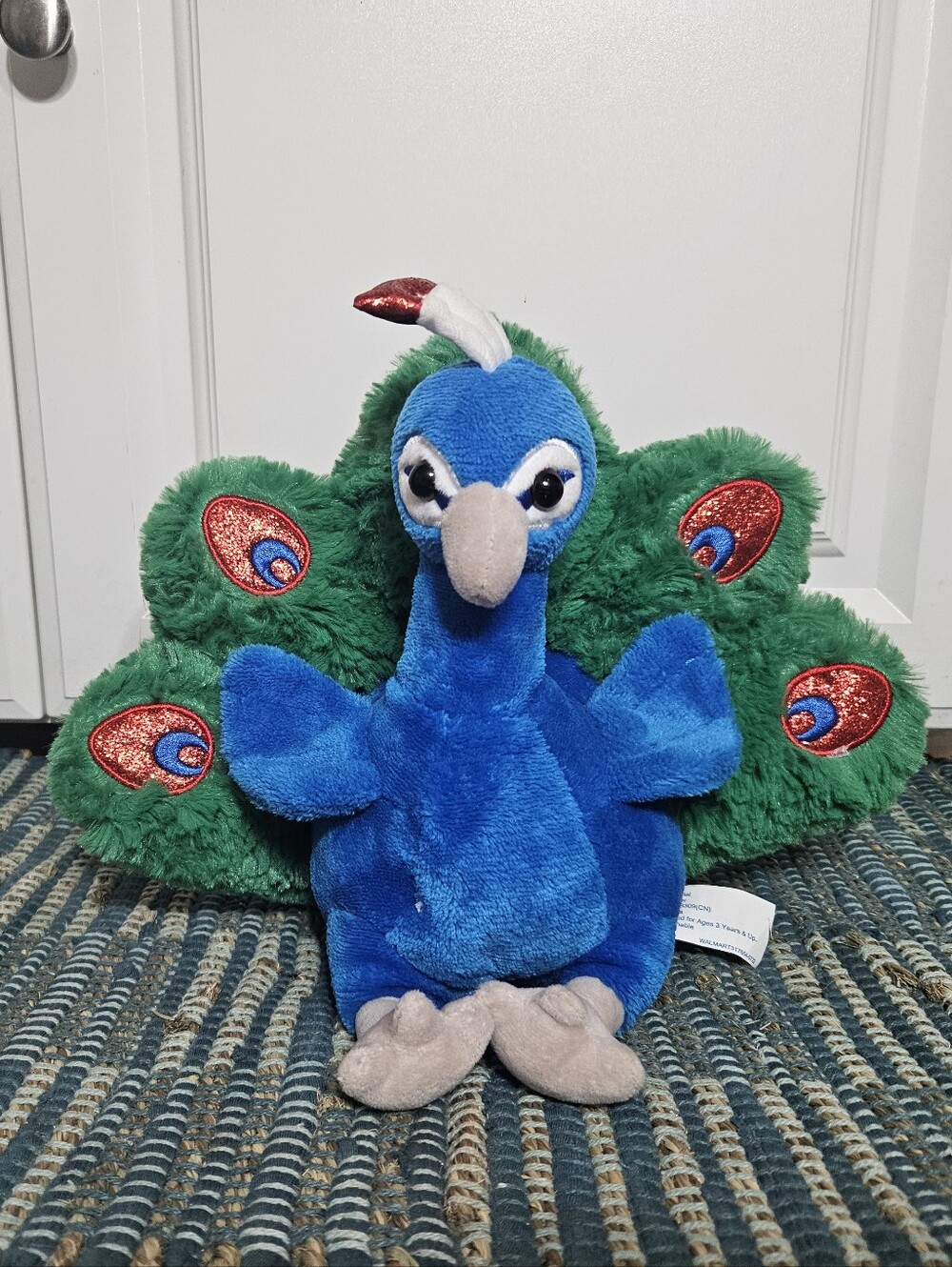 Perry Peacock Plush